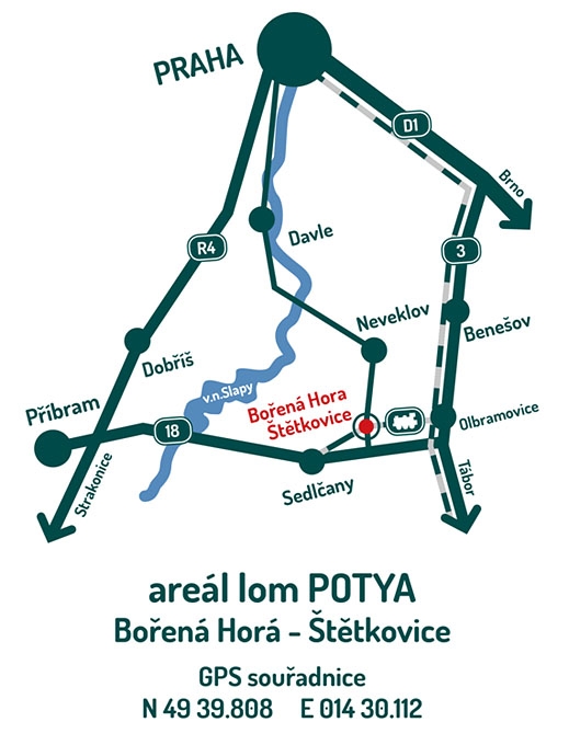 Mapa místa Retropotápění HDS CZ 2016