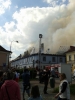 Hašení požáru budovy 13.5.2015 Foto: Daniel Rösler & Tomáš Knobloch