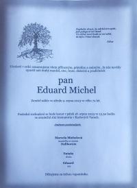 Eduard Michel 02.06.1944* – 9.8.2023†