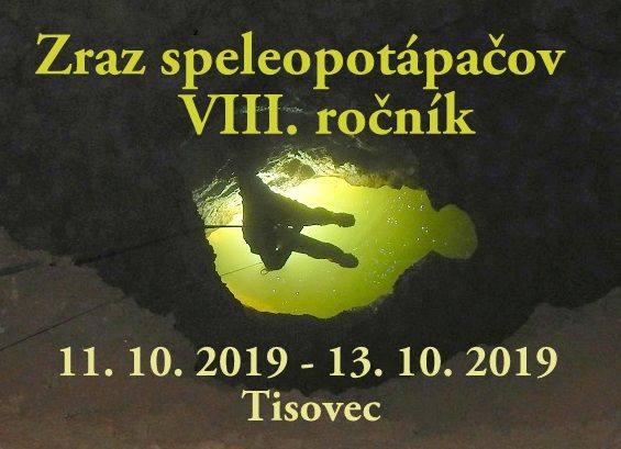 Pozvánka – Zraz speleopotápačov VIII. ročník © 2019 Speleoklub Tisovec
